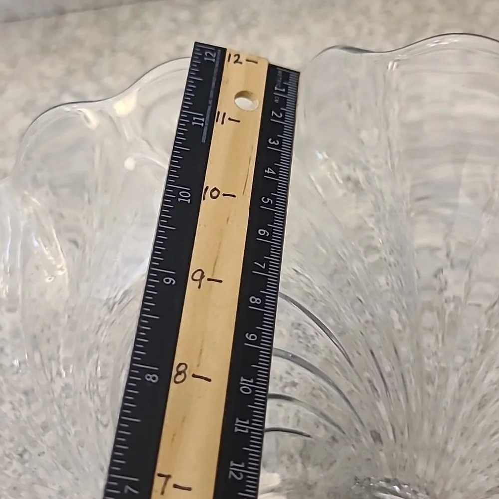 Cambridge Art Deco 12 inch round Footed bowl